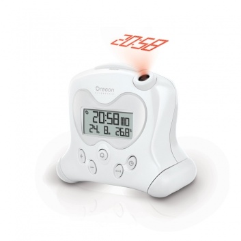 Digitální budík s projekcí času RM313PW