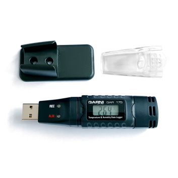 USB datalogger pro měření teploty a relativní vlhkosti GAR 175